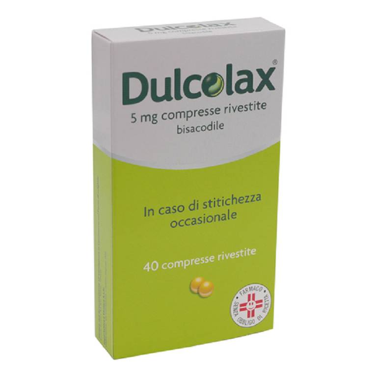 DULCOLAX*40CPR RIV 5MG