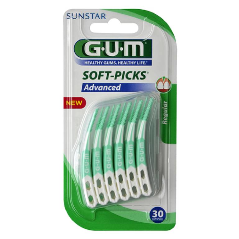 GUM SOFT-PICKS ADVANCED 30PZ