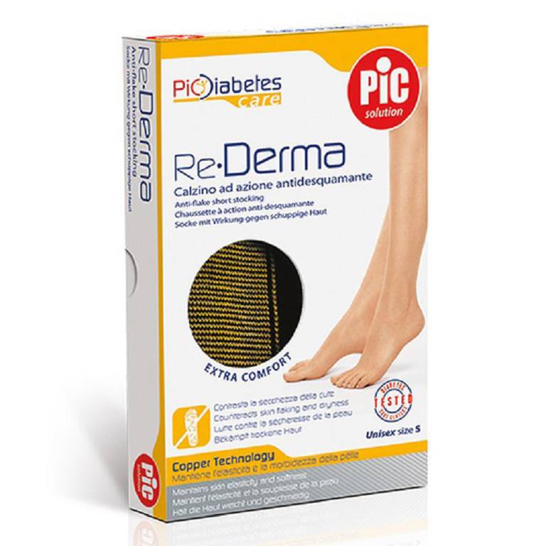 RE DERMA CALZA UNISEX CORTA L